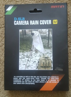 Matin D-SLR Camera Rain Cover, Size Medium - Brand NEW