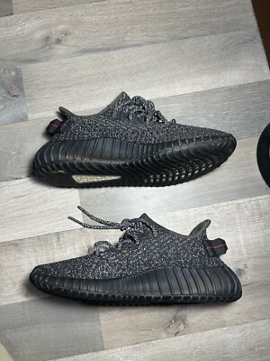 Size adidas Yeezy Boost 350 V2 Black Reflective 193103139460|