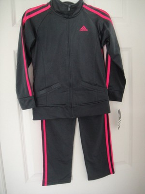 girls adidas warm up suit