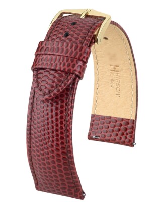 Hirsch Rainbow Lizard embossed 12mm watch band straps Bargains Deals Sales Buys