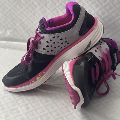 Nike Lunar Swift 3 Sneakers 472250-055 Black Running Shoes Women Size 7