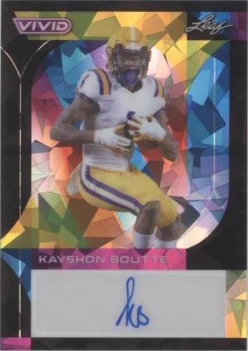 2023 Leaf Vivid Kayshon Boutte #BA-KB1