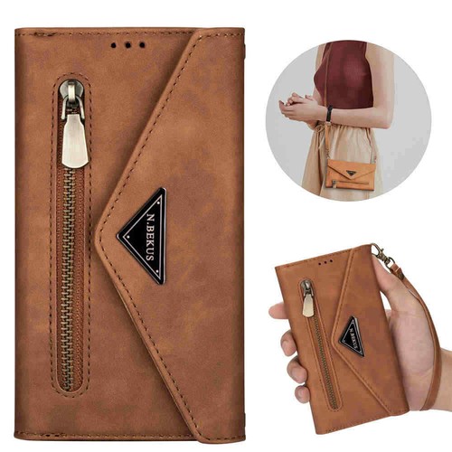 For iPhone 11 12 Pro Max XR 6S 7 8 SE Wallet Card Holder Flip Leather Case Cover - Picture 23 of 43