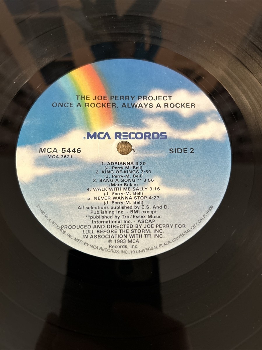 The Joe Perry Project – Once A Rocker, Always A Rocker ~ VG+/VG+