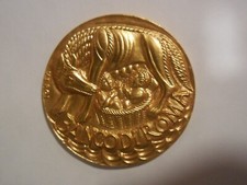 medaglia Banco Banca di Roma  seminario 1972 incisore Veroi