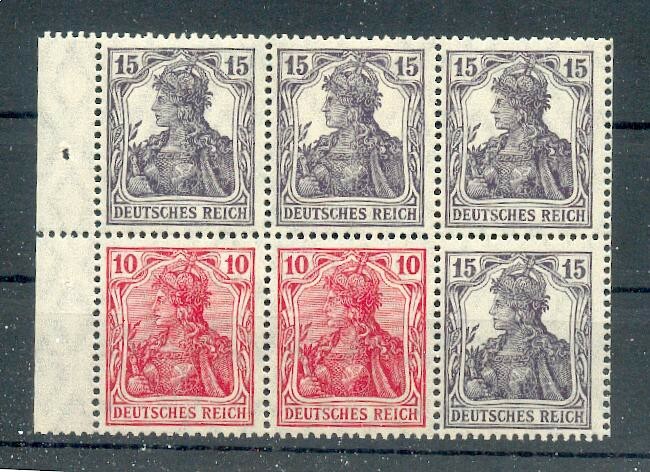 Dr. ZusDr. Heftchenblatt 21aaA Luxus * MH 90EUR (Z3134