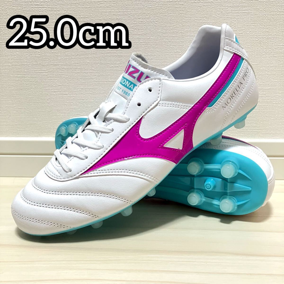 Mizuno Morelia II Pro AG Kangaroo Leather Soccer Cleats 25.0 Mizuno Morelia II Pro AG Kangaroo Leather Soccer Cleats 25.0