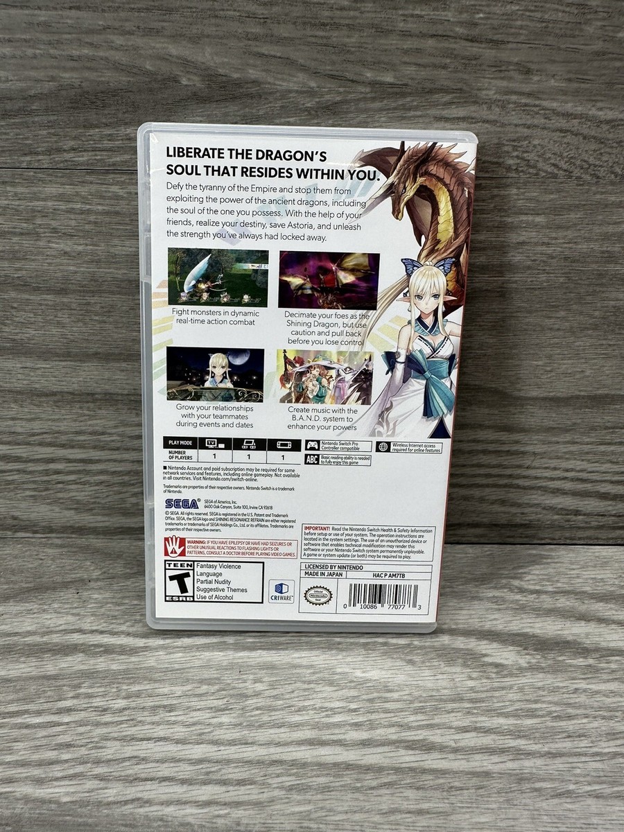 Shining Resonance Refrain Switch - Nintendo Switch (2018) Video