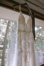 David's Bridal Size 9 Wedding dress 