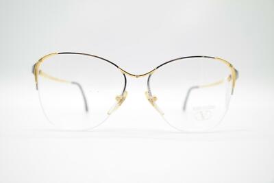 Montures De Lunettes Vintage Valentino - Marron - Bon État (Occasion)