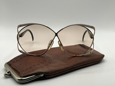 Rare Vintage Christian Dior 2056 42 Womens Rose Pink Butterfly Glasses  Frames