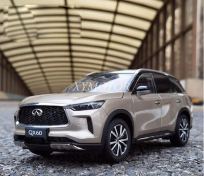 1:18 2022 Infiniti QX60 SUV Diecast Car Model Gift Collection