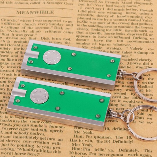 LED Keychain Light Ultra Bright Flashlight Keyring Camping Mini Pocket Torch - Picture 5 of 15