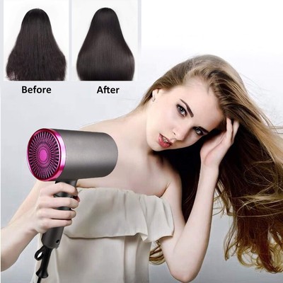 Professional Ionic Hair Dryer 1800 Watt Blow Dryer with Diffuser and Concentrato