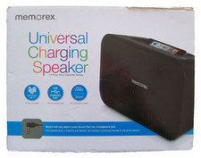 Memorex ML621 Universal Charging Portable Speaker In OB  Full Stereo Sound  LN
