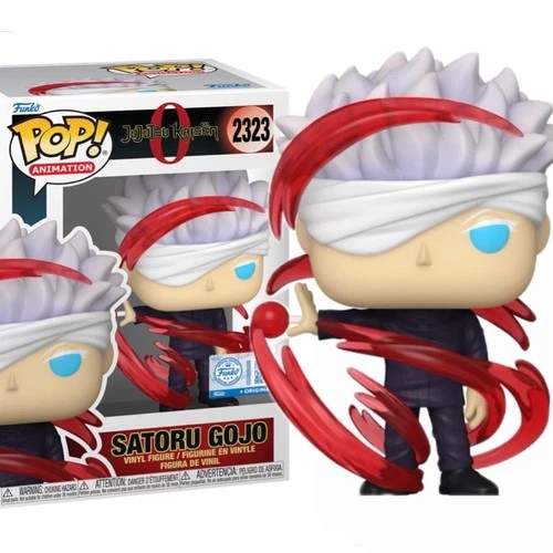 Funko Pop! Satoru Gojo #2323 Jujutsu Kaisen 0 Exclusive + Protector *PRESALE*