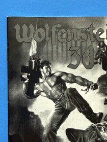 Wolfenstein 3d &mdash; ATARI Jaguar Original Instruction Manual Booklet ONLY