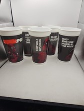 Deadpool 2 Moive 7-Eleven Slurpee Promo Cup Lote Marvel Lote de 5 Set