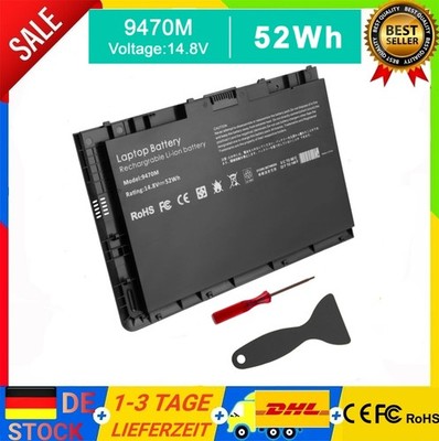 BT04XL BA06 Akku für HP EliteBook Folio 9470M 9480M Serie 687517-171, 687517-241