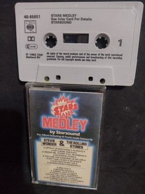 STAR SOUND - STARS MEDLEY Cassette.EXCELLENT..ROLLING STONES/STEVIE WONDER.