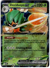 Pokemon Decidueye ex Perfect Order 12/88 Holofoil Near Mint English