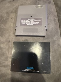 10 Yard Fight Nintendo NES Original Game Cartridge & Manual Tested !