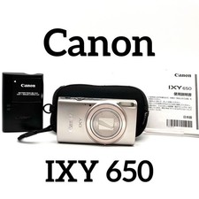 Canon IXY 650 Compact Digital Camera Tested Working Seller Japan