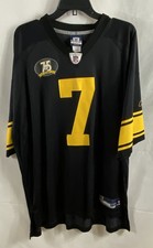 Reebok Men's Pittsburgh Steelers Ben Roethlisberger 75th Anniversary Jersey XXL