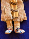 Pair of handmade Sioux dolls with beading in EUC from 1970s, ? human hair — photo 8