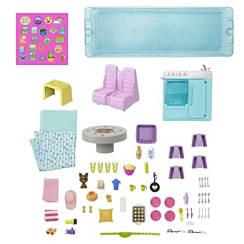 Barbie Camper dei Sogni con Scivolo e Piscina foto 5