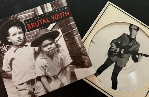 ELVIS COSTELLO Picture Disc Vinyl + BRUTAL YOUTH 2LP set