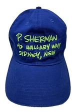 Finding Nemo Hat Cap Disney Parks P Sherman 42 Wallaby Way Adult Blue Strapback