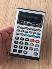 NICE RARE CASIO FX-15 Vintage Scientific Calculator, Works