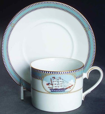 Noritake High Sails Cup & Saucer 441165