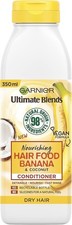 Image of 1X 350ML Garnier Ultimate Blends Nourishing Banana Conditioner - NEW UK