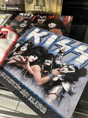 KISS BUNDLE- 2 PAUL STANLEY FIGURES. Tongue Magazine. 2 Calendars