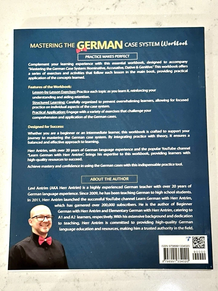 Mastering the German Case System Workbook💎Practice Makes Perfect by Levi Antrim - Image 4 of 4