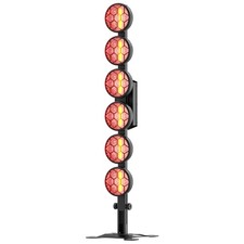 6x50W RGB 6LED Par Vintage-Licht-Bühnenlicht DMX512 für Bühnen, Konzerte, Bars