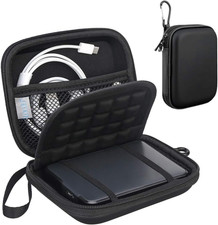 Hard Drive Carrying Case for WD Elements and My Passport Black Travel Bag