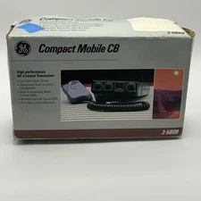 General Electric GE Compact Mobile CB Transceiver 3-5809