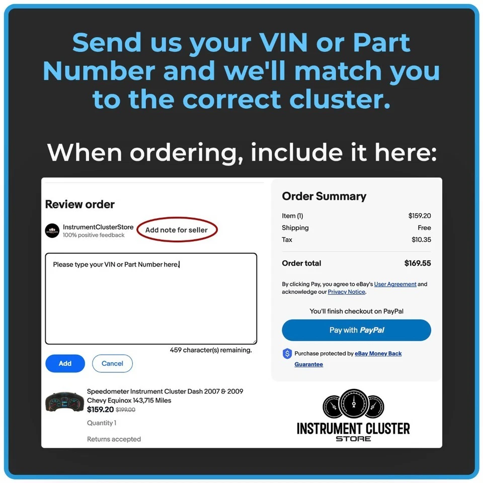 Speedometer Instrument Cluster Dash Panel 2004 Honda Pilot EX 156,655 Miles - Image 4 of 4