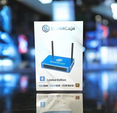 SuperCaja Limited Edition | 8K UHD | 64 Gb Storage Fast Shipping **Brand New
