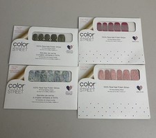 Color Street Nail Strips Lot Of 4 NEW