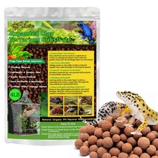 4LBS Organic Expanded Clay Balls Terrarium Substrate for Reptiles