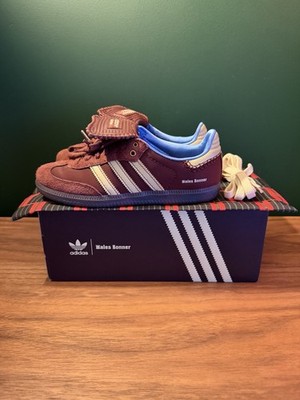 Wales Bonner Samba Adidas Fox Brown Nylon Damen UK 3,5 | Indoor ausprobiert *selten*