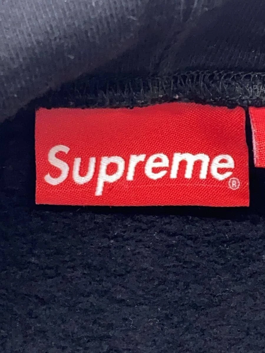 Felpa Supreme con cappuccio XL cotone nero usata