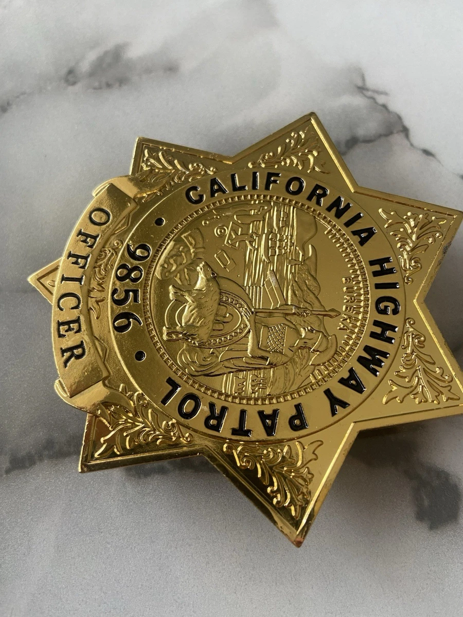 US Police Badge REPLIKA – Sammlerabzeichen / Film & Kostüm – KEIN echtes