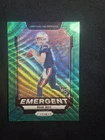2024 Panini Prizm Drake Maye Emergent Green Wave Rookie #4