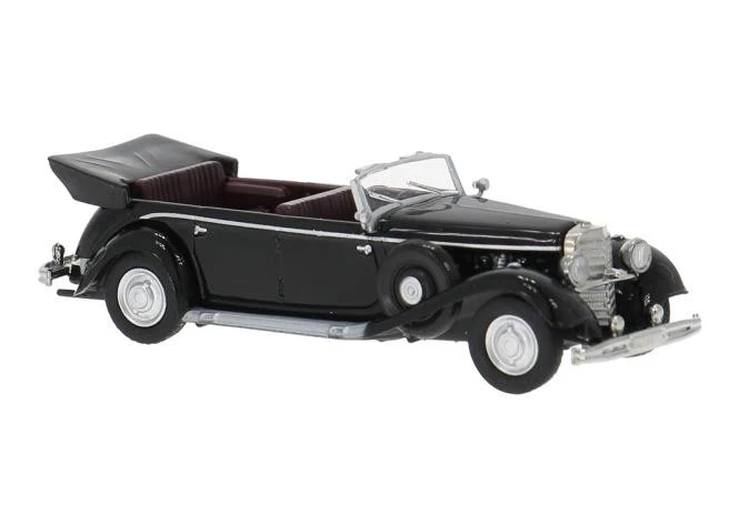 Brekina PKW Mercedes-Benz 770K offen, schwarz 21058 - Bild 1 von 1