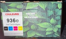 936E Ink Cartridge 4-Pack for HP OfficeJet 9120 9135e 9120e 9110 9730e CYMB